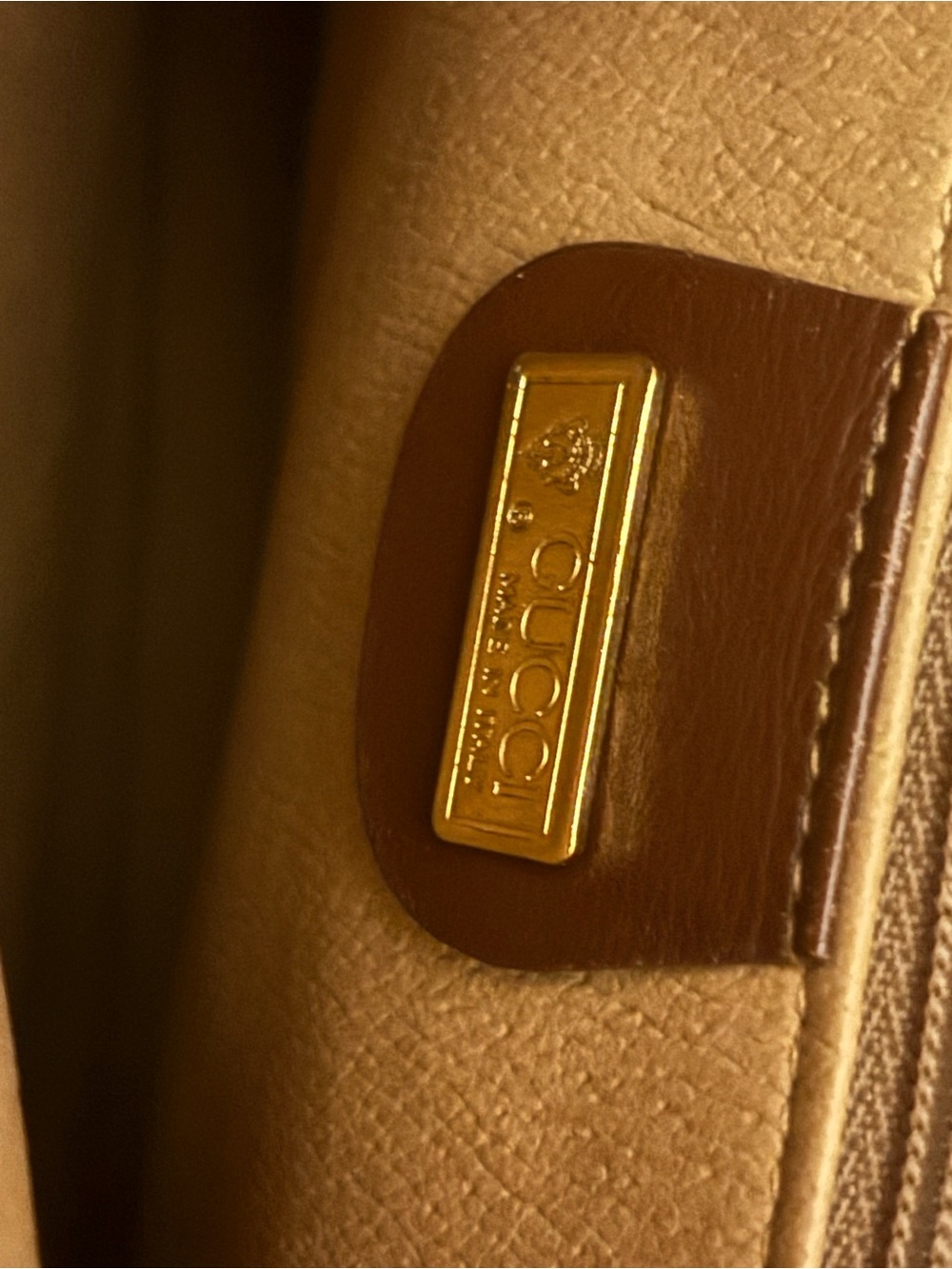 Gucci Monogram Vintage Top Handle Handbag - Picture 6 of 6